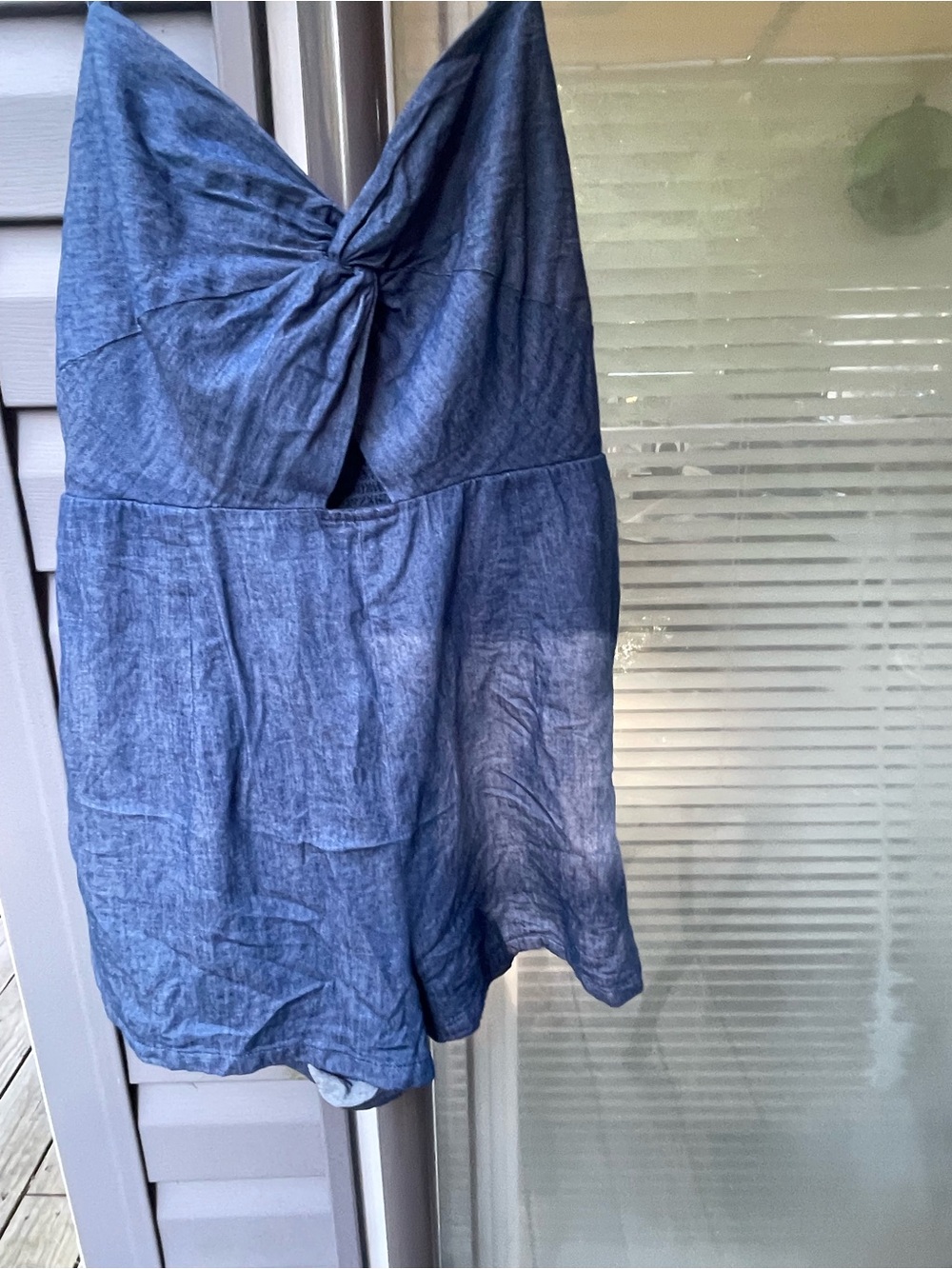 Adorable Romper with Pockets.Adorable with Peep hole which makes it Sexy!! - Picture 8 of 12